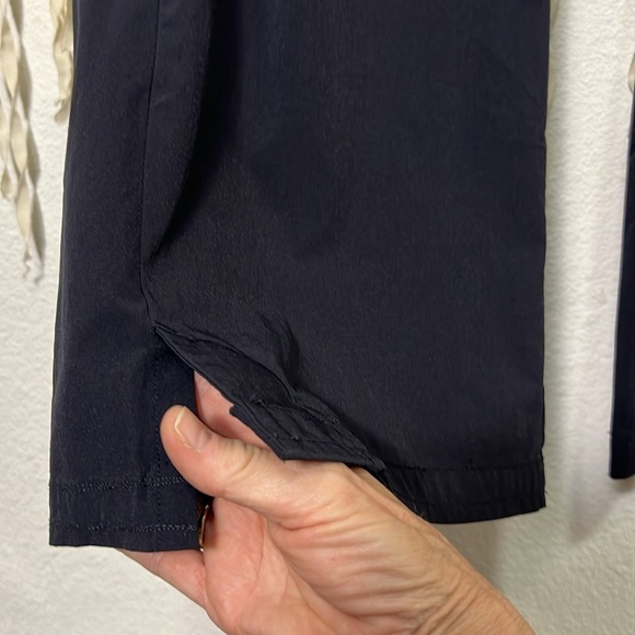 Paskho Black Pullon Drawstring Cropped Pant Size XXL - Picture 2 of 8